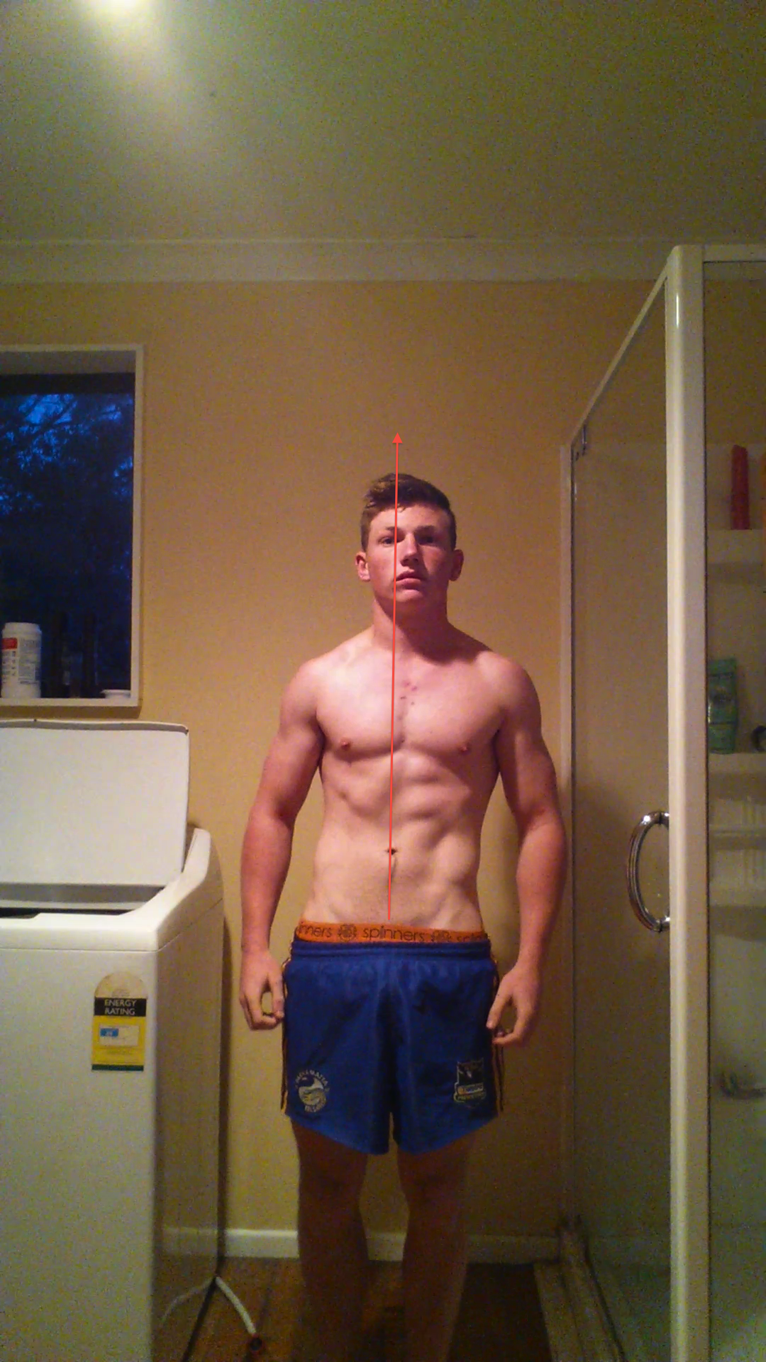 how come only my left side of my abs pop out? Bodybuilding