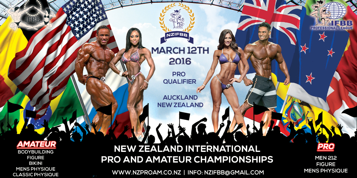 NZIFBB Pro-Am Champs 2016
